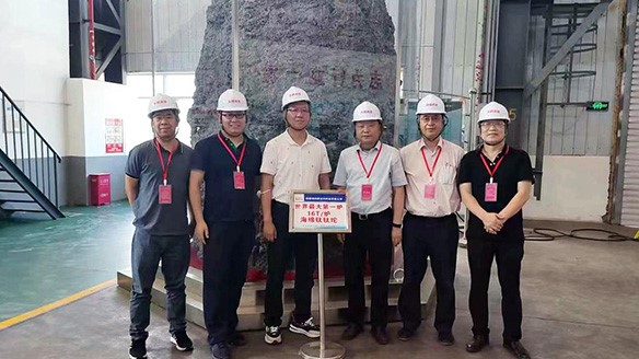中国有色金属工业协会副会长段德炳到新疆湘晟考察调研